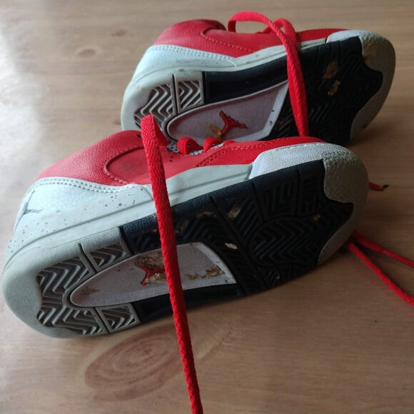 Jordan Flight Origin 2 University Red Black Size 6C Toddler Shoes - Picture 5 of 5